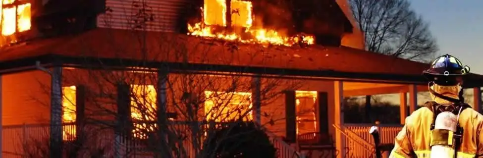 fire damage repair emergency response at a residential property affected by an active house fire in Tampa, FL